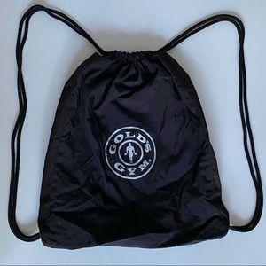 Gold's Gym Drawstring Nylon Bag